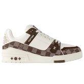 Louis Vuitton Trainer Sneaker Brown / White
